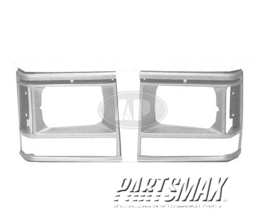 2513 | 1990-1990 CHRYSLER TOWN & COUNTRY RT Headlamp door w/composite lamps | CH2513106|4388214