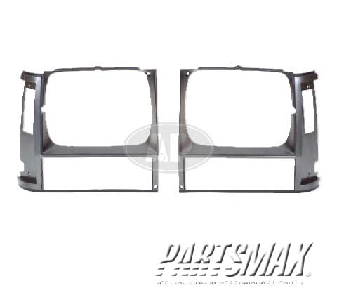 2513 | 1984-1990 JEEP CHEROKEE RT Headlamp door except Grand Wagoneer; w/single lamp; prime | CH2513108|55000682
