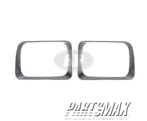 2513 | 1991-1991 DODGE RAMCHARGER RT Headlamp door w/single rectangular lamps | CH2513117|55026082