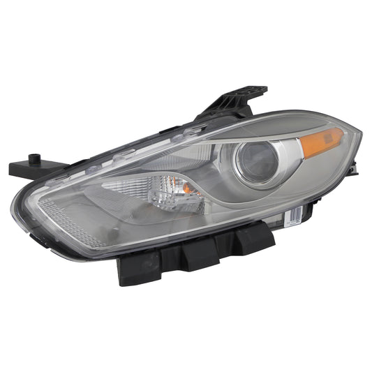 1171 | 2013-2016 DODGE DART LT Headlamp lens/housing Xenon; Chrome Trim | CH2518144|68292807AB
