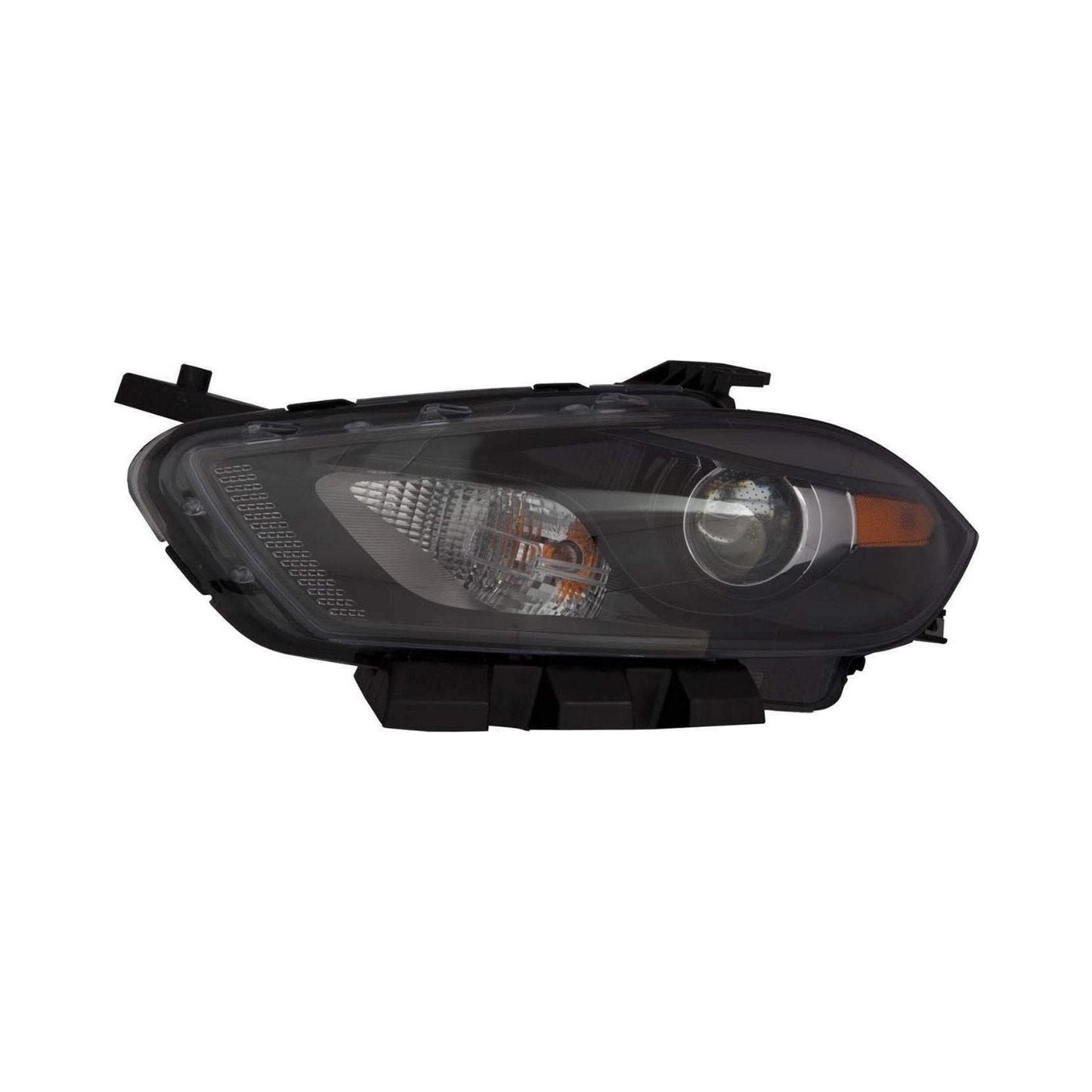 2518 | 2016-2016 DODGE DART LT Headlamp lens/housing Halogen; Code LMC; Code MFA; Black Bezel | CH2518150|68292805AA