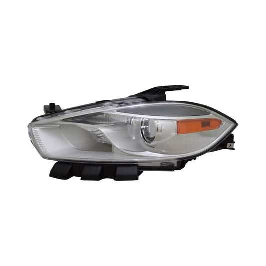 2518 | 2016-2016 DODGE DART LT Headlamp lens/housing Halogen; Code LMC; Code MFP; Chrome Bezel | CH2518151|68292803AA