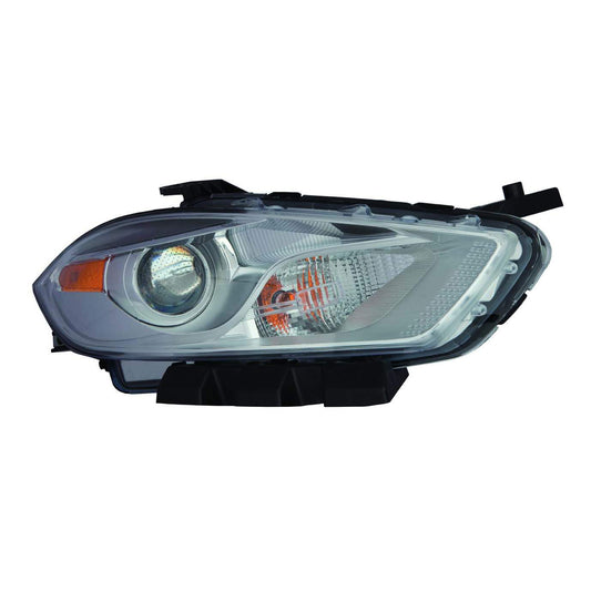 1172 | 2013-2015 DODGE DART RT Headlamp lens/housing Halogen; Chrome Trim | CH2519143|68081388AL