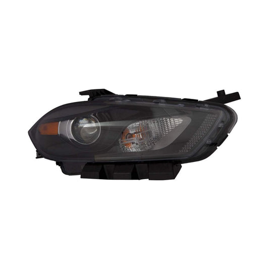 2519 | 2016-2016 DODGE DART RT Headlamp lens/housing Halogen; Code LMC; Code MFA; Black Bezel | CH2519150|68292804AA