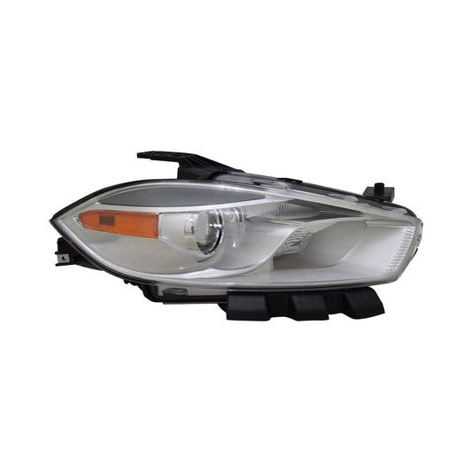 1172 | 2016-2016 DODGE DART RT Headlamp lens/housing Halogen; Code LMC; Code MFP; Chrome Bezel | CH2519151|68292802AA