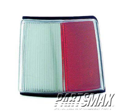 2520 | 1988-1993 DODGE DYNASTY LT Parklamp assy all | CH2520108|4399815