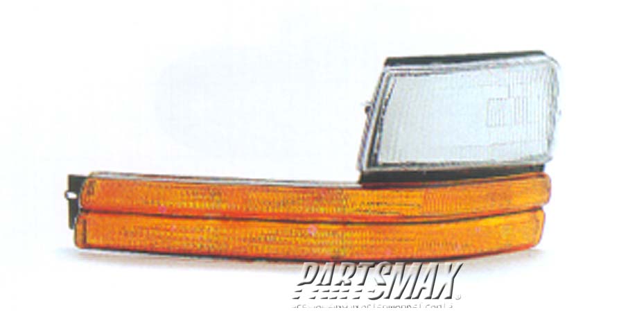 2520 | 1994-1995 DODGE CARAVAN LT Parklamp assy includes clearance lamp/headlamp bezel | CH2520118|4762263