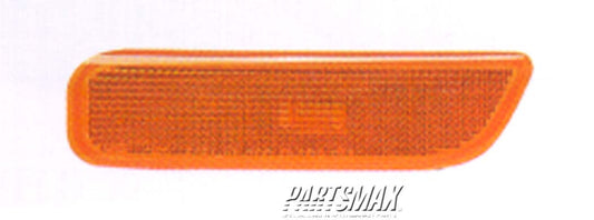 2550 | 1995-1999 DODGE NEON LT Front marker lamp assy front cover mounted; w/amber lens | CH2550116|5303035