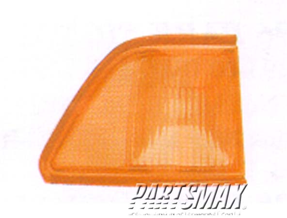 2551 | 1990-1994 CHRYSLER LEBARON RT Front marker lamp assy 4dr sedan; amber | CH2551105|4676018