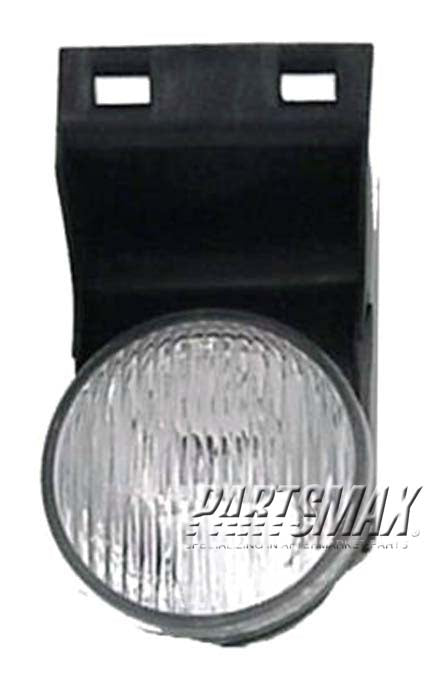 2592 | 1994-1998 DODGE RAM 3500 LT Fog lamp assy 3-inch diameter | CH2592109|55055181