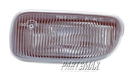 2592 | 1999-2001 JEEP GRAND CHEROKEE LT Fog lamp assy Grand Cherokee; w/o bulb or bezel | CH2592111|55155137
