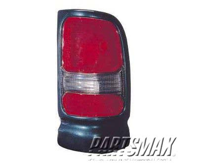 2800 | 1994-1997 DODGE RAM 2500 LT Taillamp assy w/Sport package; blue | CH2800136|5EK45SCHAC