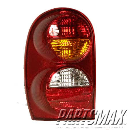 2800 | 2002-2004 JEEP LIBERTY LT Taillamp assy w/o rear fog lamps; w/amber turn lens | CH2800149|55155829AH