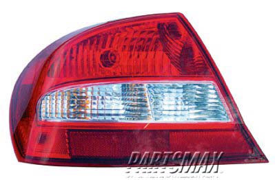 2800 | 2003-2005 CHRYSLER SEBRING LT Taillamp assy Coupe | CH2800175|MN133289