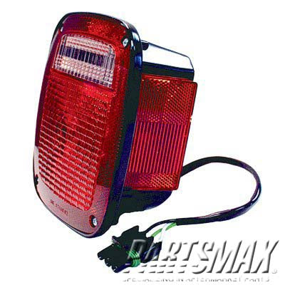 2080 | 1987-1990 JEEP WRANGLER RT Taillamp assy all | CH2801116|56006516