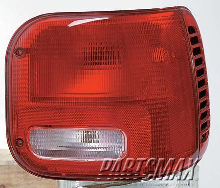 2801 | 1997-1998 DODGE B3500 RT Taillamp assy all | CH2801142|4882684