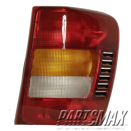 2801 | 2002-2004 JEEP GRAND CHEROKEE RT Taillamp assy Grand Cherokee; From 11-01; Complete Assy | CH2801150|55155138AJ