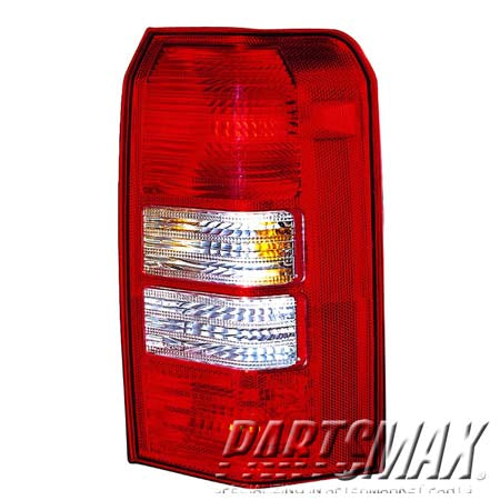 2801 | 2007-2007 JEEP PATRIOT RT Taillamp assy all; 3 Bulb Design | CH2801170|5116238AC