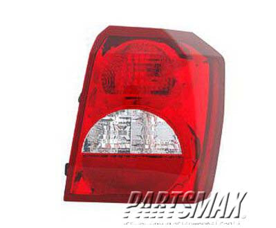 2801 | 2008-2012 DODGE CALIBER RT Taillamp assy  | CH2801185|5160360AA
