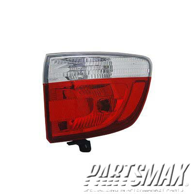 2805 | 2011-2013 DODGE DURANGO RT Taillamp assy outer On Body | CH2805103|55079136AG