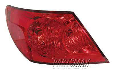 2808 | 2009-2010 CHRYSLER SEBRING LT Taillamp lens Sedan | CH2808105|5113613AA