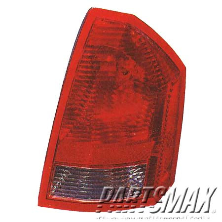 2818 | 2005-2007 CHRYSLER 300 LT Taillamp lens/housing 2.7L|3.5L | CH2818102|4805851AE