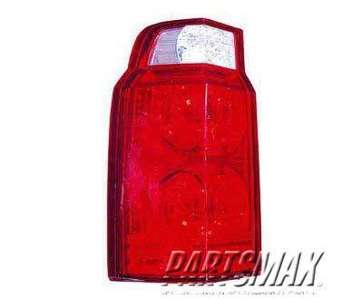 2818 | 2006-2010 JEEP COMMANDER LT Taillamp lens/housing all | CH2818107|55396459AH