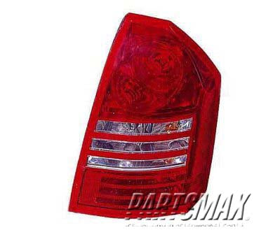 2819 | 2007-2007 CHRYSLER 300 RT Taillamp lens/housing 5.7L|6.1L; Hemi Engine | CH2819103|4805852AE
