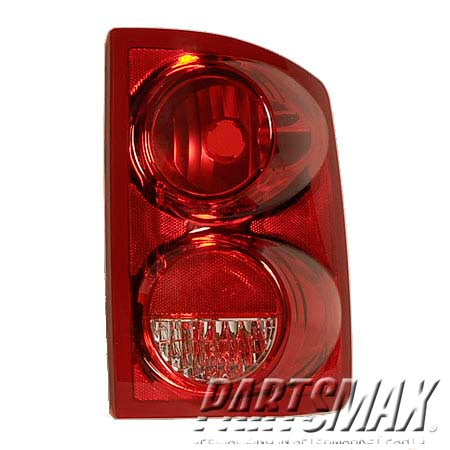 2819 | 2011-2011 RAM DAKOTA RT Taillamp lens/housing all | CH2819104|55077604AD