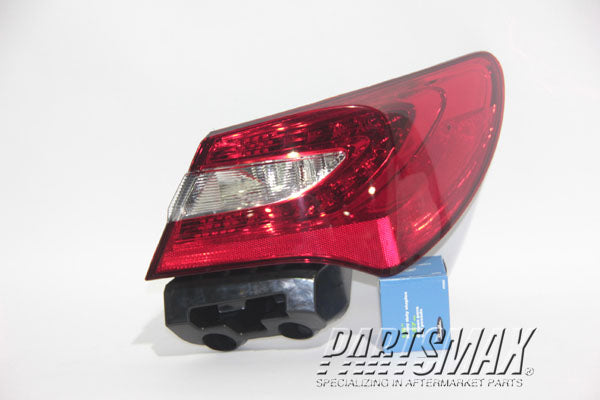 2230 | 2011-2014 CHRYSLER 200 RT Taillamp lens/housing Sedan | CH2819131|5182524AE