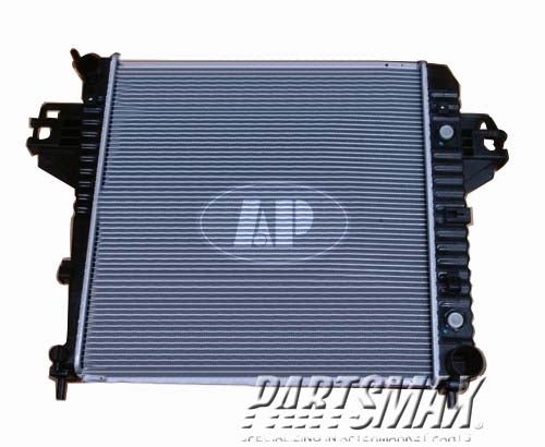 3010 | 2004-2006 JEEP LIBERTY Radiator assembly w/3.7L engine; w/air cond | CH3010274|52080120AE