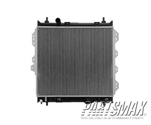 3010 | 2003-2009 CHRYSLER PT CRUISER Radiator assembly w/2.4L engine; w/Turbo | CH3010291|5096190AA