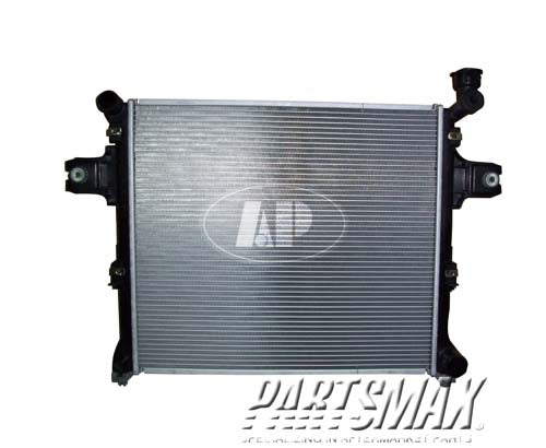 3010 | 2005-2010 JEEP GRAND CHEROKEE Radiator assembly Grand Cherokee; w/V8 engine | CH3010328|55116842AB