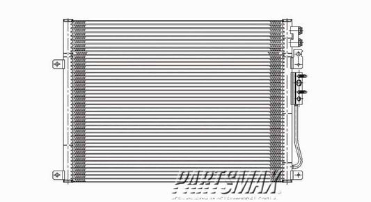 3030 | 2006-2010 JEEP COMMANDER Air conditioning condenser all | CH3030221|55116928AA