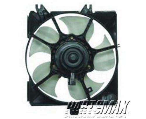 3115 | 1978-1990 DODGE OMNI Radiator cooling fan assy electric fan assembly; w/air cond; w/ auto trans; left side | CH3115101|CH3115101