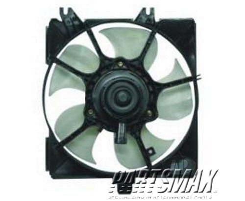 3115 | 1995-1999 DODGE NEON Radiator cooling fan assy electric fan assembly; w/air cond; w/ auto trans; left side | CH3115101|CH3115101
