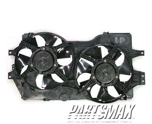 3115 | 1996-2000 PLYMOUTH VOYAGER Radiator cooling fan assy electric fan assembly | CH3115104|4682624