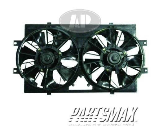 3115 | 1995-2000 CHRYSLER CIRRUS Radiator cooling fan assy w/4 cyl engine; dual fan assembly | CH3115113|CH3115113