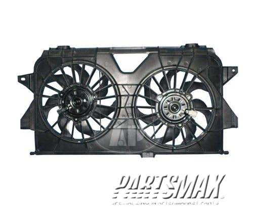 3115 | 2005-2007 DODGE CARAVAN Radiator cooling fan assy 6cyl | CH3115145|4677695AB