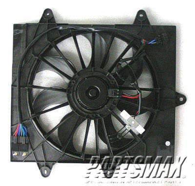 3115 | 2006-2009 CHRYSLER PT CRUISER Radiator cooling fan assy w/Turbo | CH3115156|5179463AA