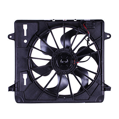 3115 | 2007-2011 JEEP WRANGLER Radiator cooling fan assy Motor/Blade/Shroud Assy; see notes | CH3115167|68039594AA-PFM