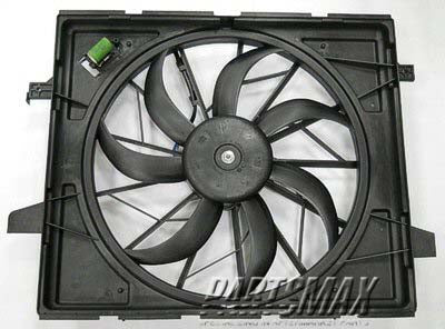 2880 | 2011-2020 DODGE DURANGO Radiator cooling fan assy 3.6L | CH3115170|55037992AD