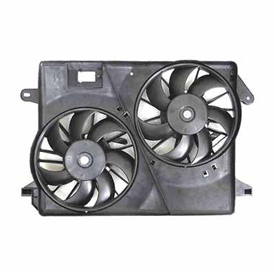 3115 | 2009-2016 DODGE CHARGER Radiator cooling fan assy 2.7L|3.5L|5.7L|6.1L|6.4L; Motor/Blade/Shroud Dual Fan Assy; see notes | CH3115184|68050294AC-PFM