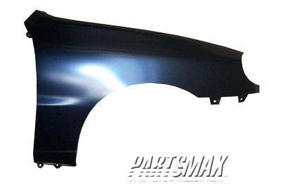 1241 | 1999-2002 DAEWOO LANOS RT Front fender assy w/o side molding | DA1241104|A96307012