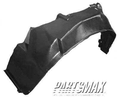 1248 | 1999-2002 DAEWOO LANOS LT Front fender inner panel fender liner | DA1248101|96242551