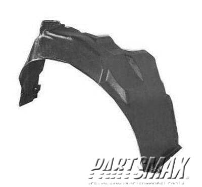 1249 | 1999-2002 DAEWOO LANOS RT Front fender inner panel fender liner | DA1249101|96242552