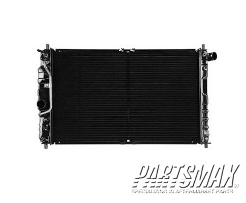 3010 | 1999-2002 DAEWOO LANOS Radiator assembly w/auto trans; w/air cond | DA3010103|96182260