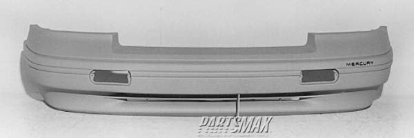 250 | 1993-1995 MERCURY VILLAGER Front bumper cover prime | FO1000123|F3XY17D957A