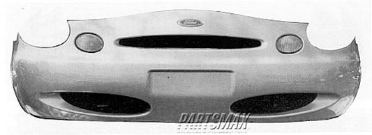 250 | 1996-1997 FORD TAURUS Front bumper cover except SHO; prime | FO1000398|F6DZ17D957A