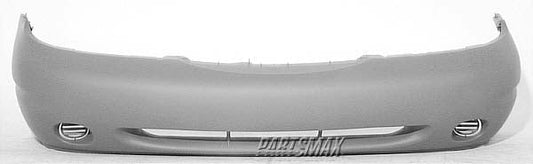 1000 | 1998-1998 FORD CONTOUR Front bumper cover except SVT; to 4/98; w/o fog lamps | FO1000412|F8RZ17757HA